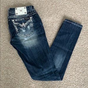 Miss Me Skinny Jeans, worn once.